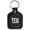 New York Giants Square Leatherette Key Chain